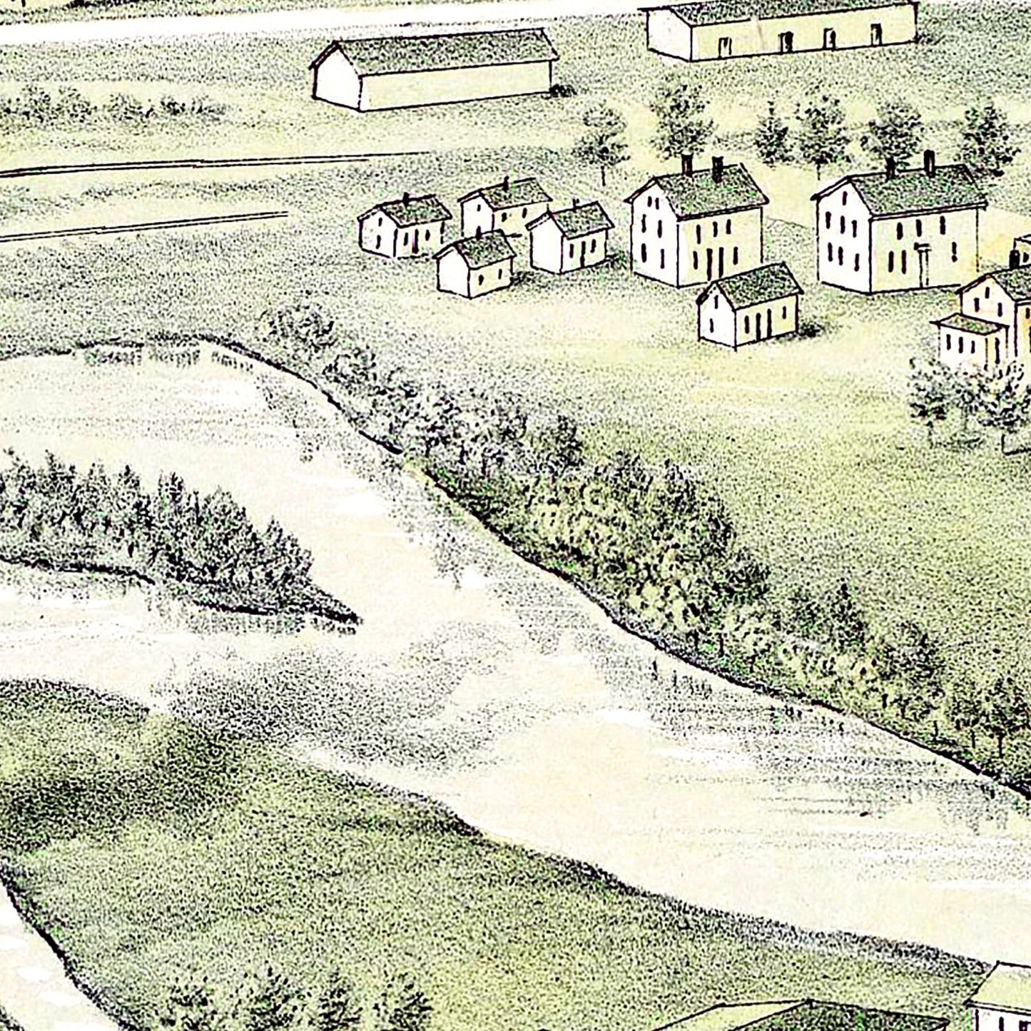 Vintage Map of Readville, Massachusetts 1893