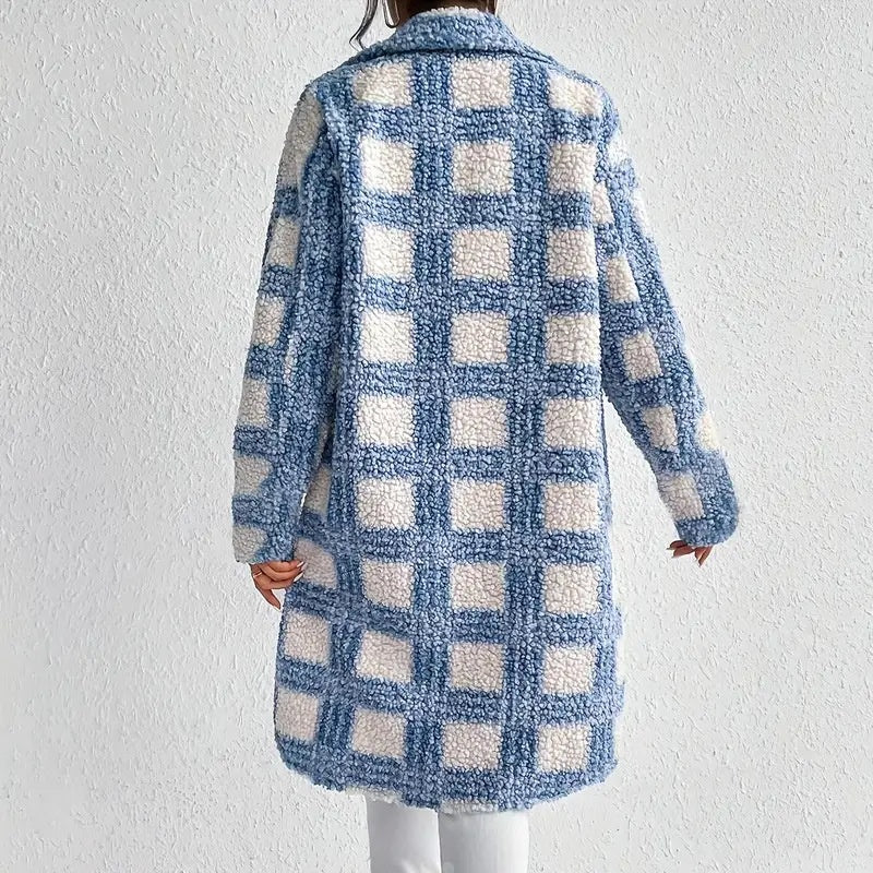Women’s Plaid Fleece Jacket