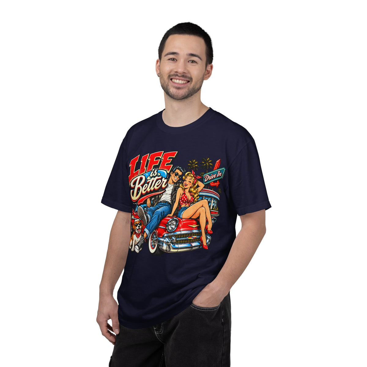 Life Is Better Drive-In Vintage T-Shirt
