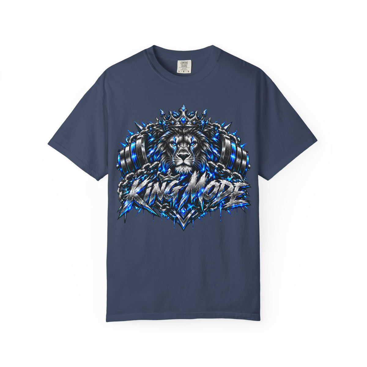 Lion Kingmode Graphic Tee — Gaming Headset Lion Design