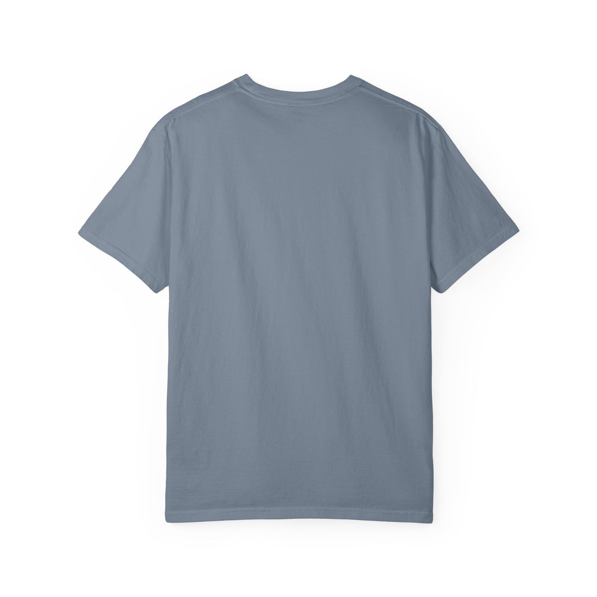 Skull Throne Graphic T-Shirt — Blue Lightning Heavy Metal Tee