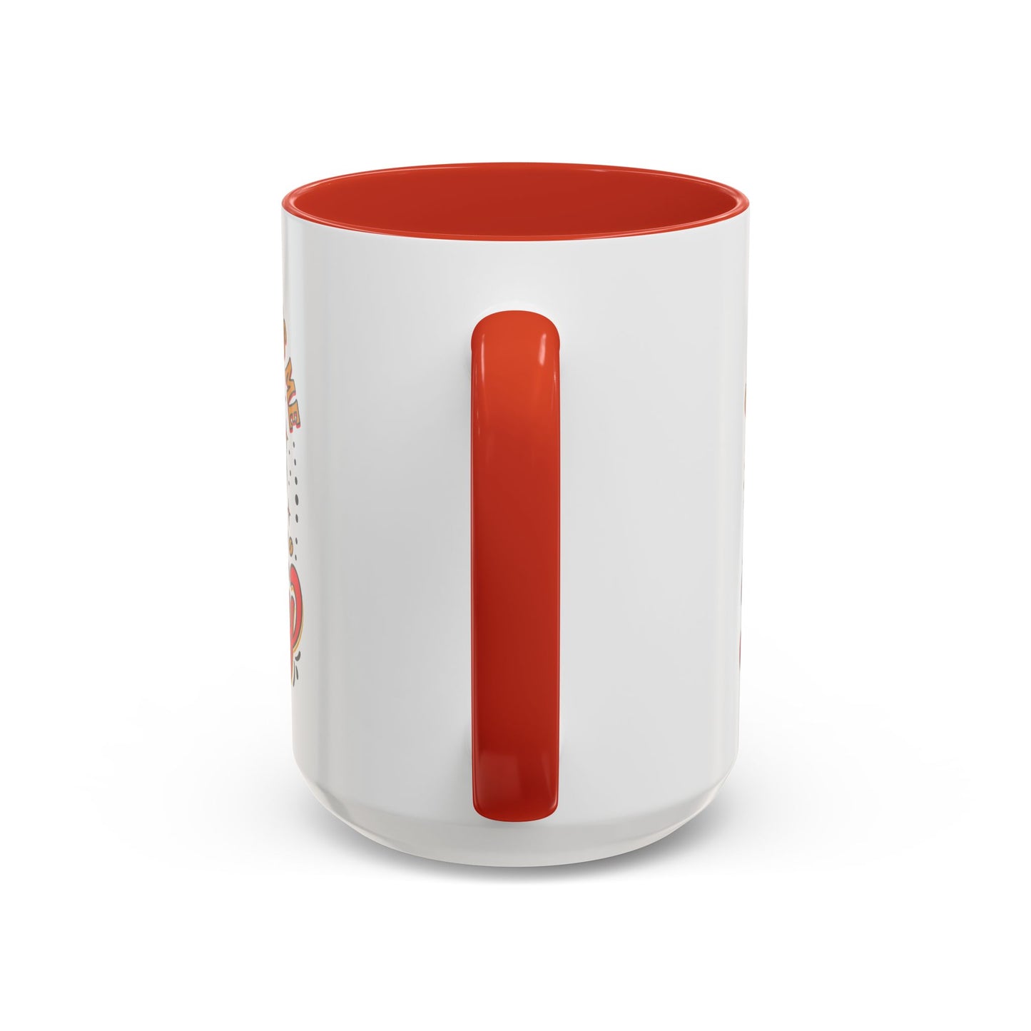 Coffee Mug — "Coffee Makes Me Happy" Cute Retro Accent Mug (11/15oz)