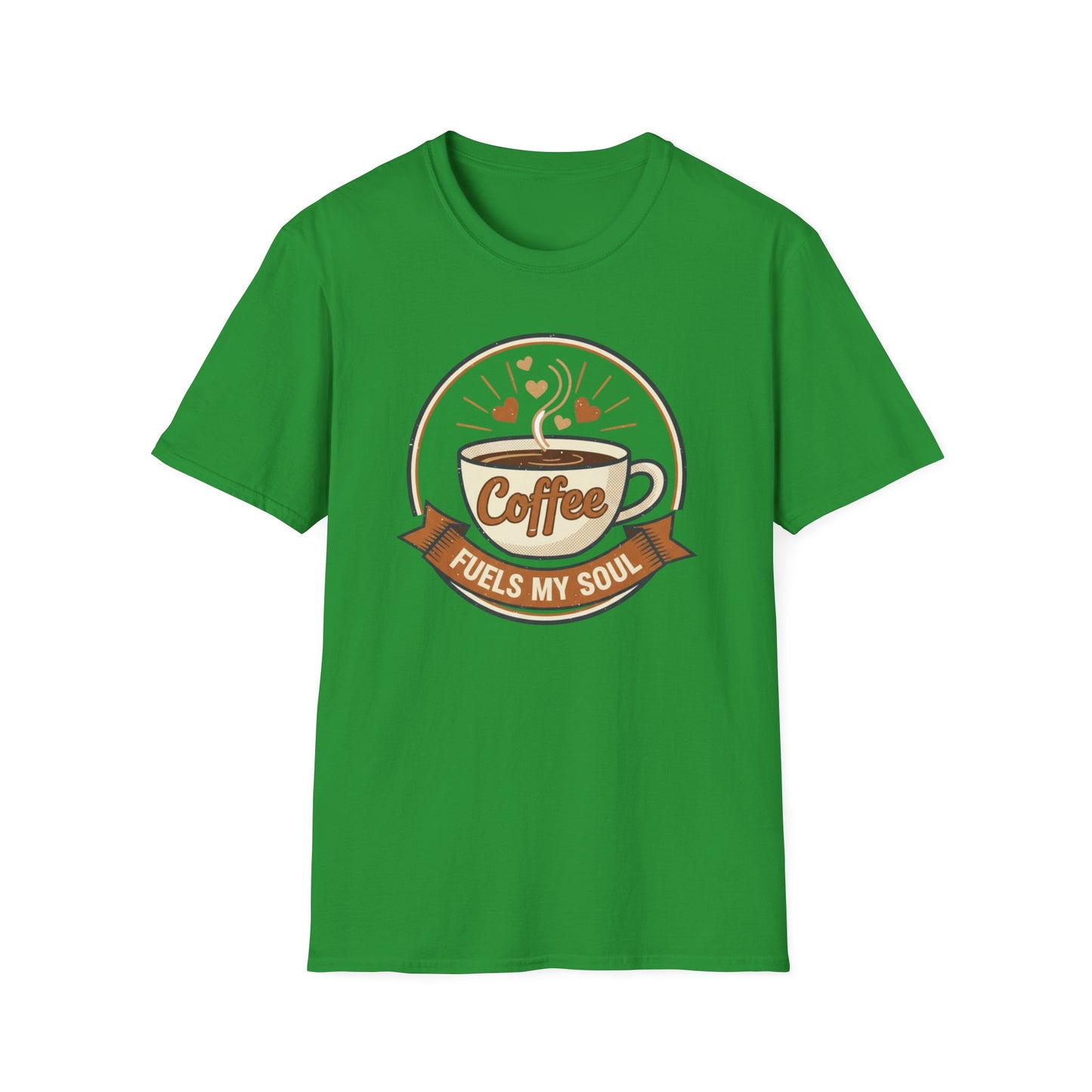 Coffee Fuels My Soul T-Shirt | Coffee Cup Tee, Cafe Lover Tee