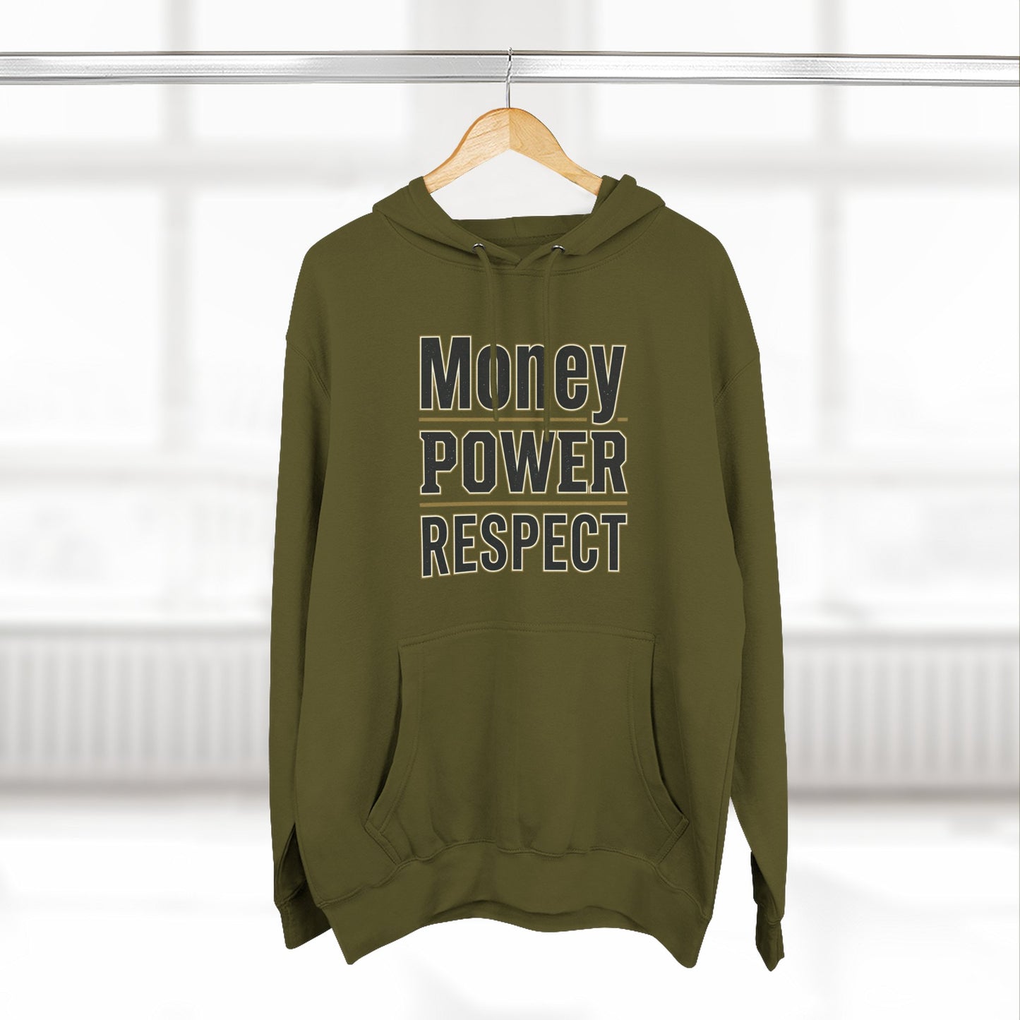 Money • Power • Respect Hoodie – Bold Graphic Fleece Pullover