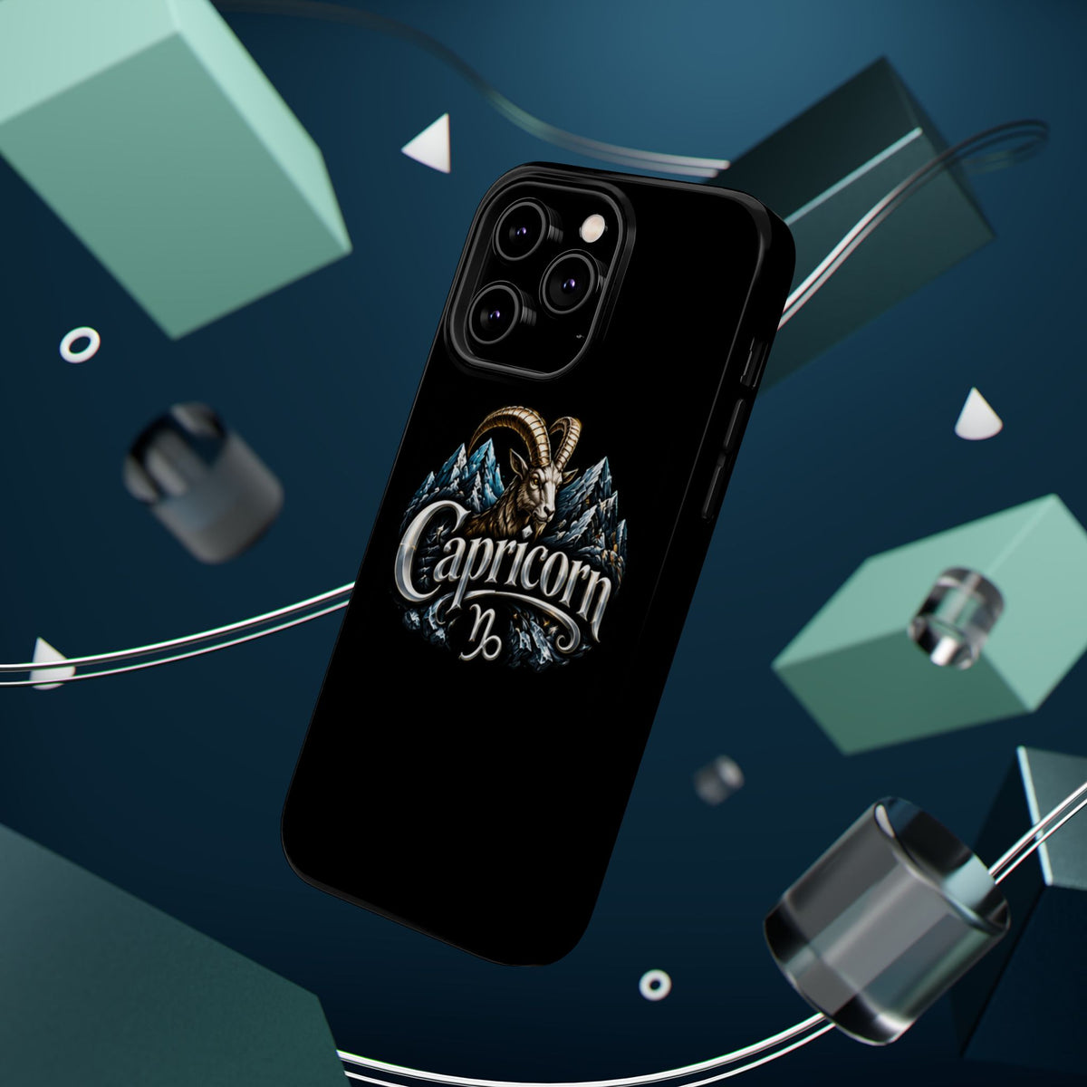 Capricorn Magnetic Impact-Resistant Phone Case — Zodiac Goat Design