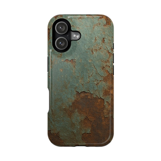 Rust Patina Phone Case | Magnetic Impact-Resistant Case