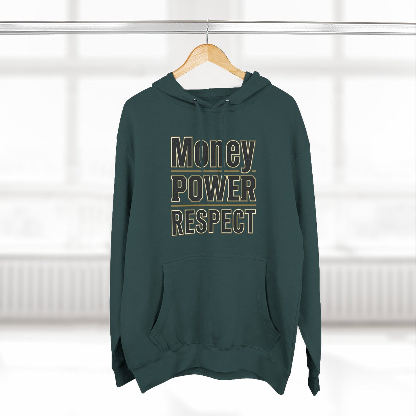 Money • Power • Respect Hoodie – Bold Graphic Fleece Pullover