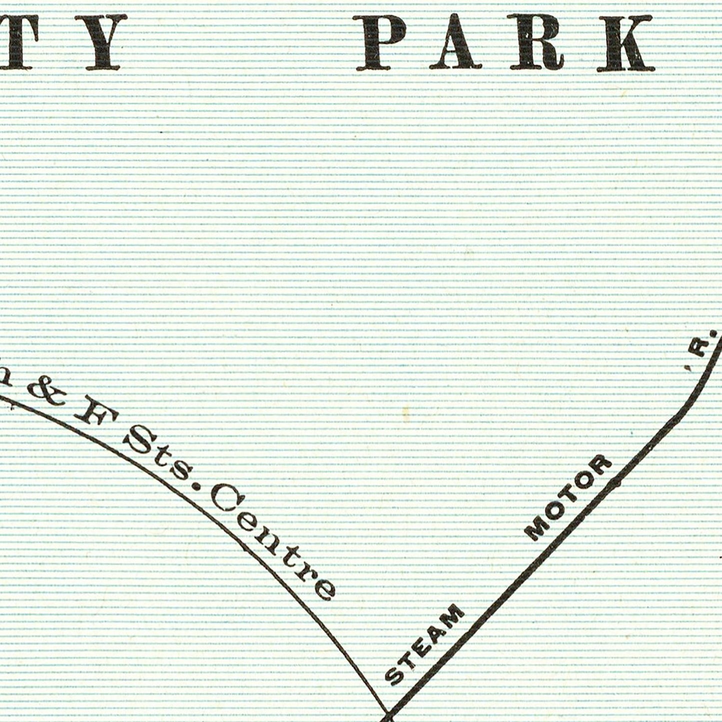 Vintage Map of San Diego, California 1893