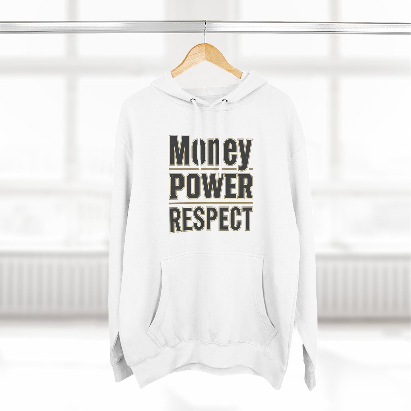 Money • Power • Respect Hoodie – Bold Graphic Fleece Pullover