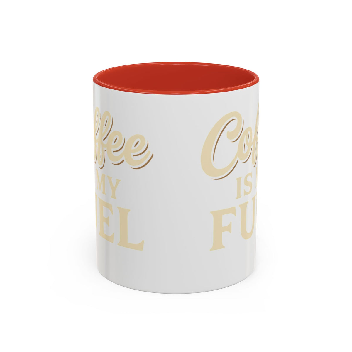 Coffee Is My Fuel Accent Coffee Mug — 11/15oz Ceramic Gift for Coffee Lovers