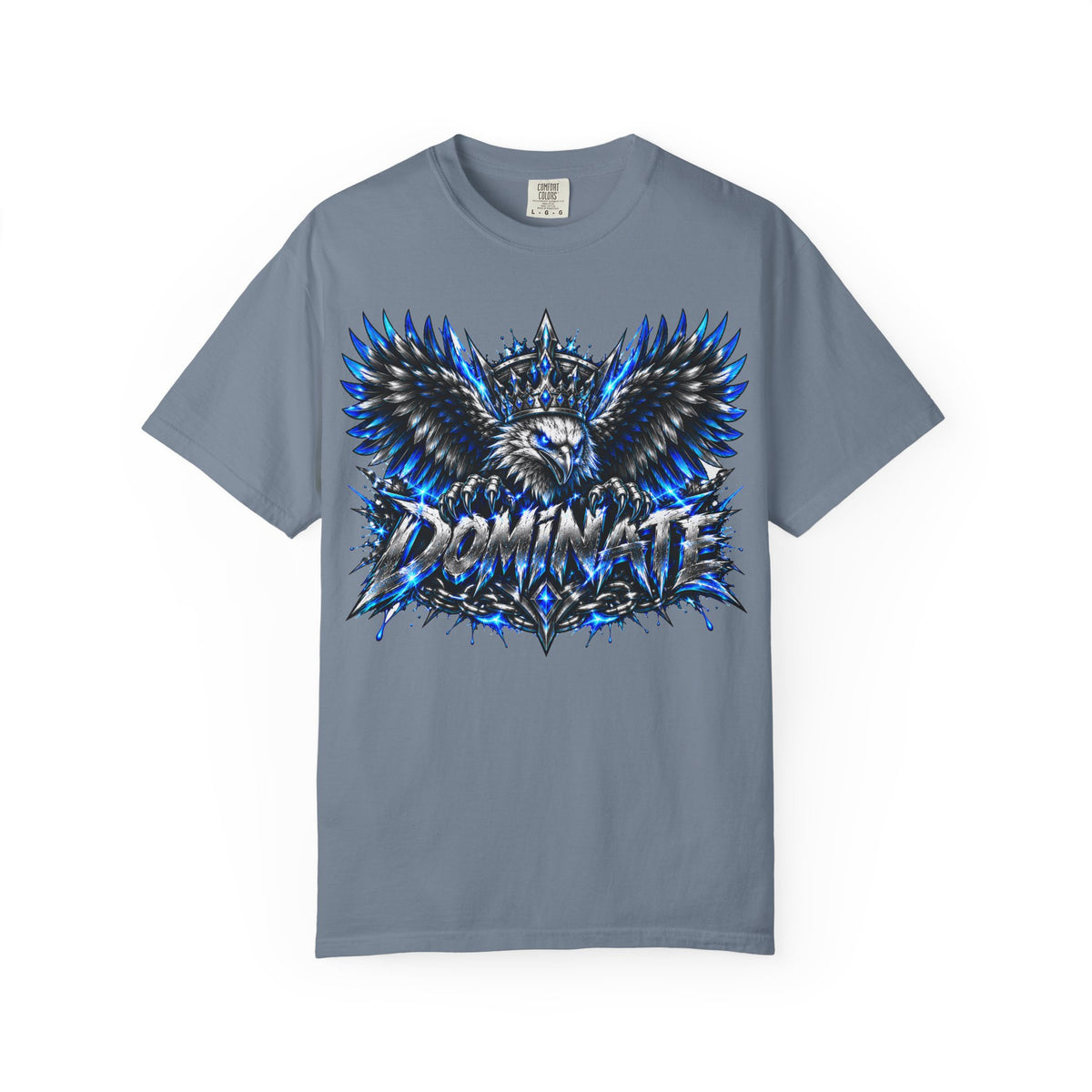 Dominate Eagle Graphic T-Shirt — Bold Crowned Eagle Design