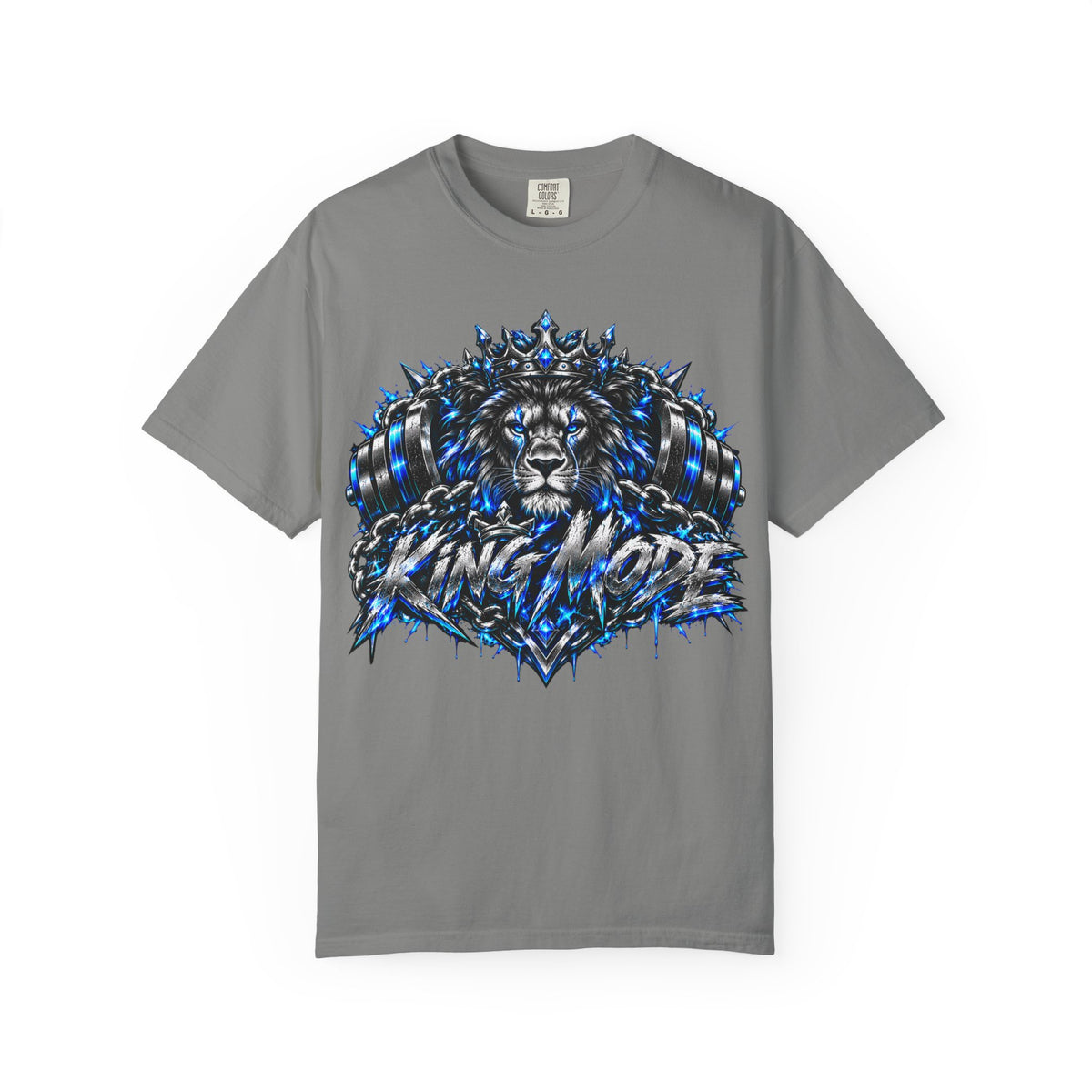 Lion Kingmode Graphic Tee — Gaming Headset Lion Design