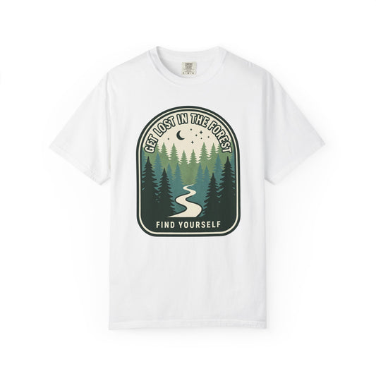 Find Yourself Forest T-Shirt — Get Lost in the Forest Vintage Outdoor Tee