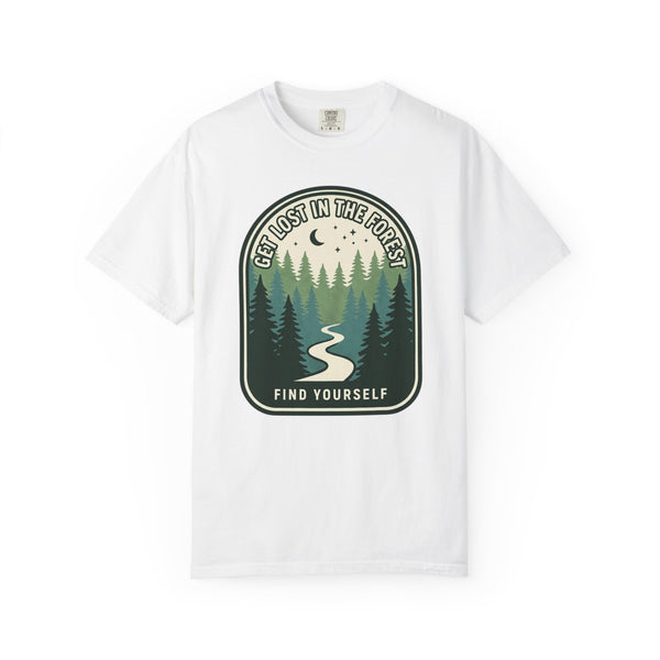 Find Yourself Forest T-Shirt — Get Lost in the Forest Vintage Outdoor Tee