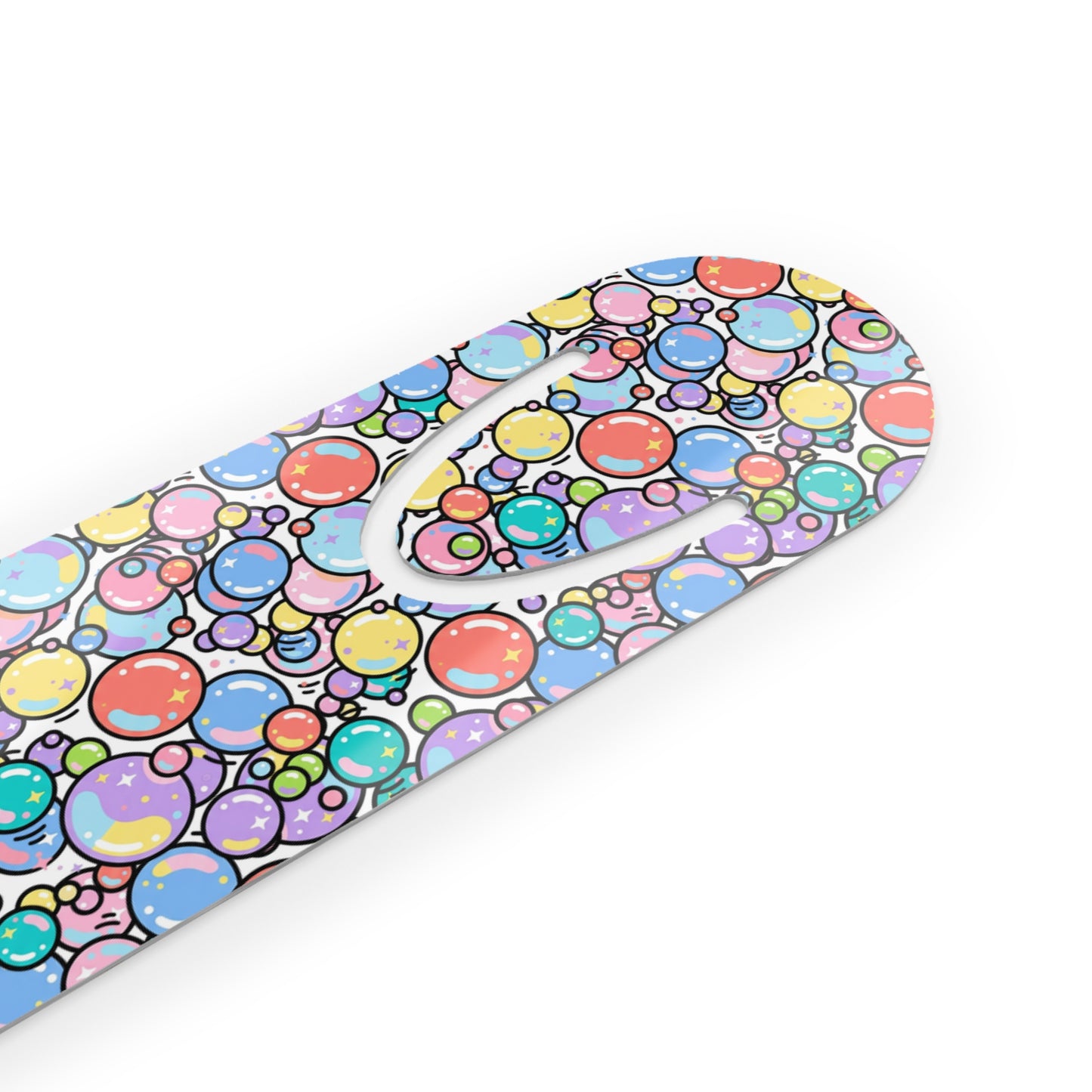 Bubble Pattern Bookmark — Colorful Pastel Bubbles Reading Bookmark