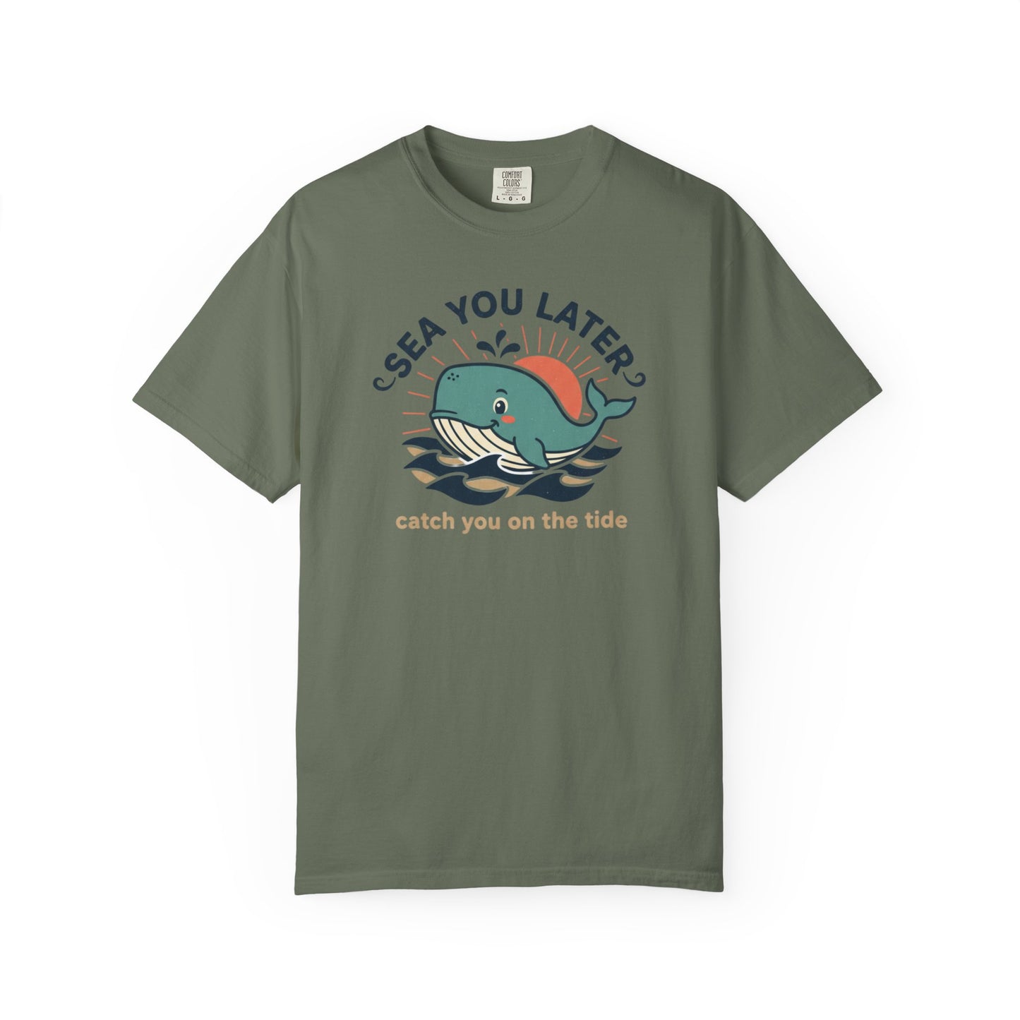 Sea You Later Whale graphic tee | T-Shirt