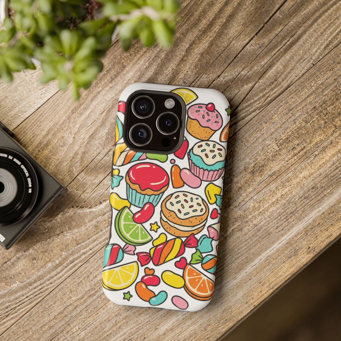 Candy Doodle Impact Phone Case