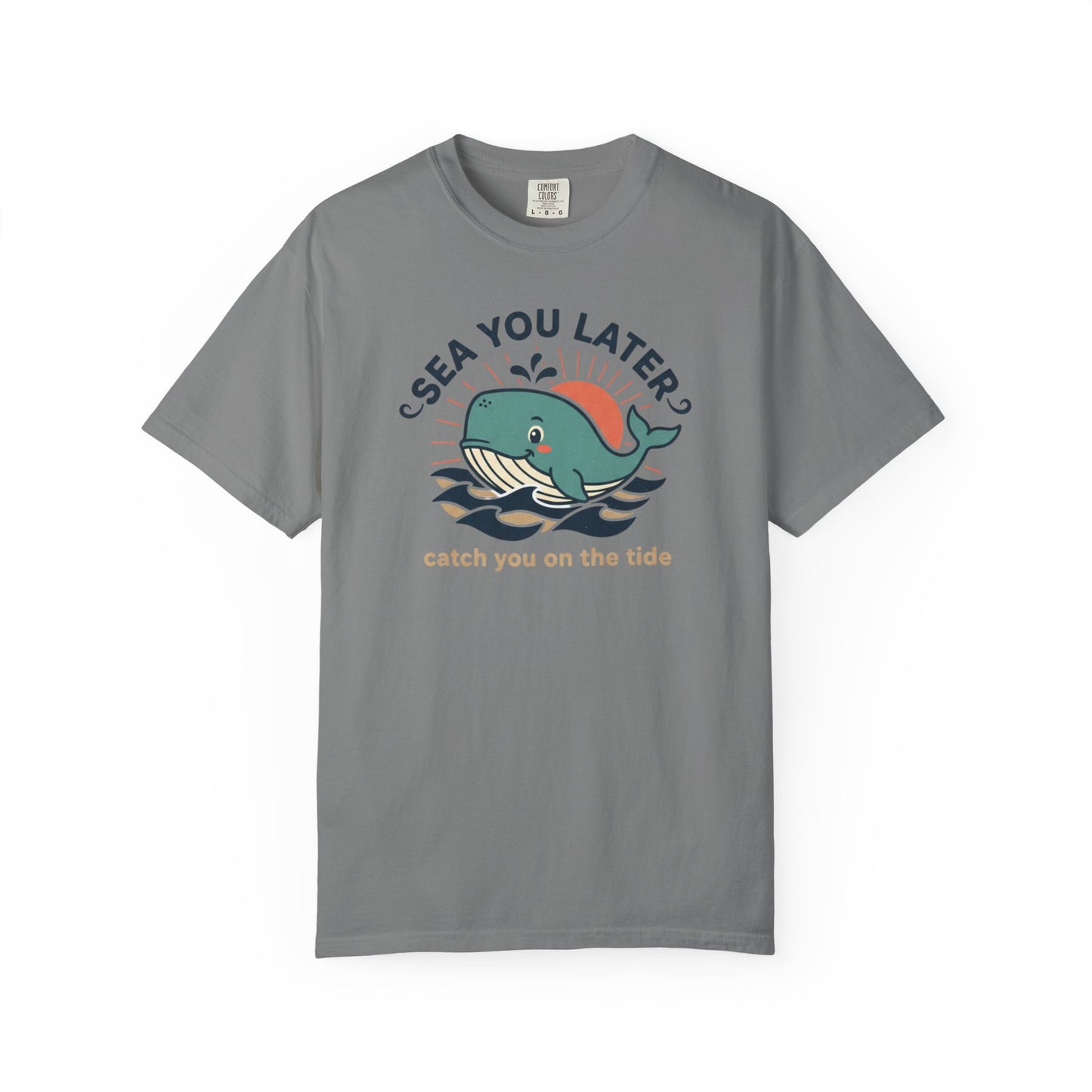 Sea You Later Whale graphic tee | T-Shirt