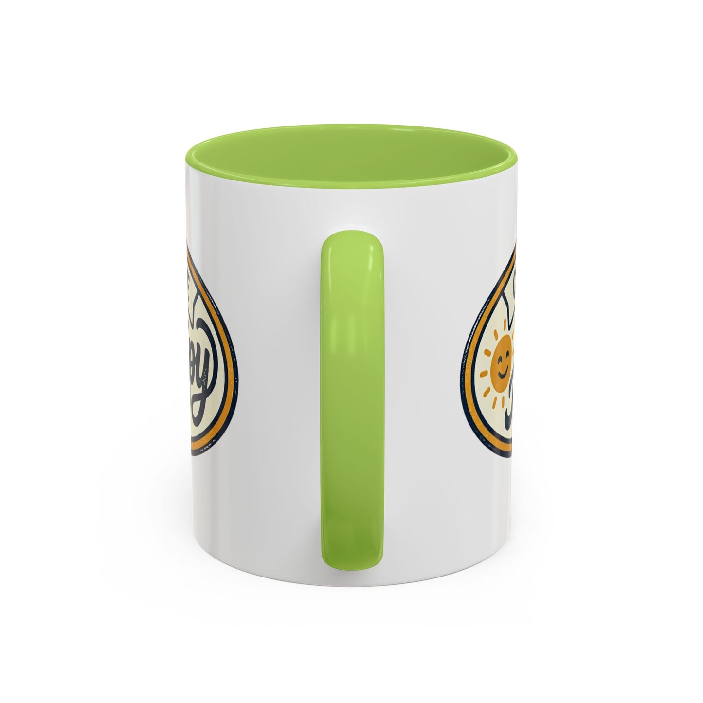 Choose Happy Coffee Mug — Inspirational Ceramic Accent Mug (11/15oz)