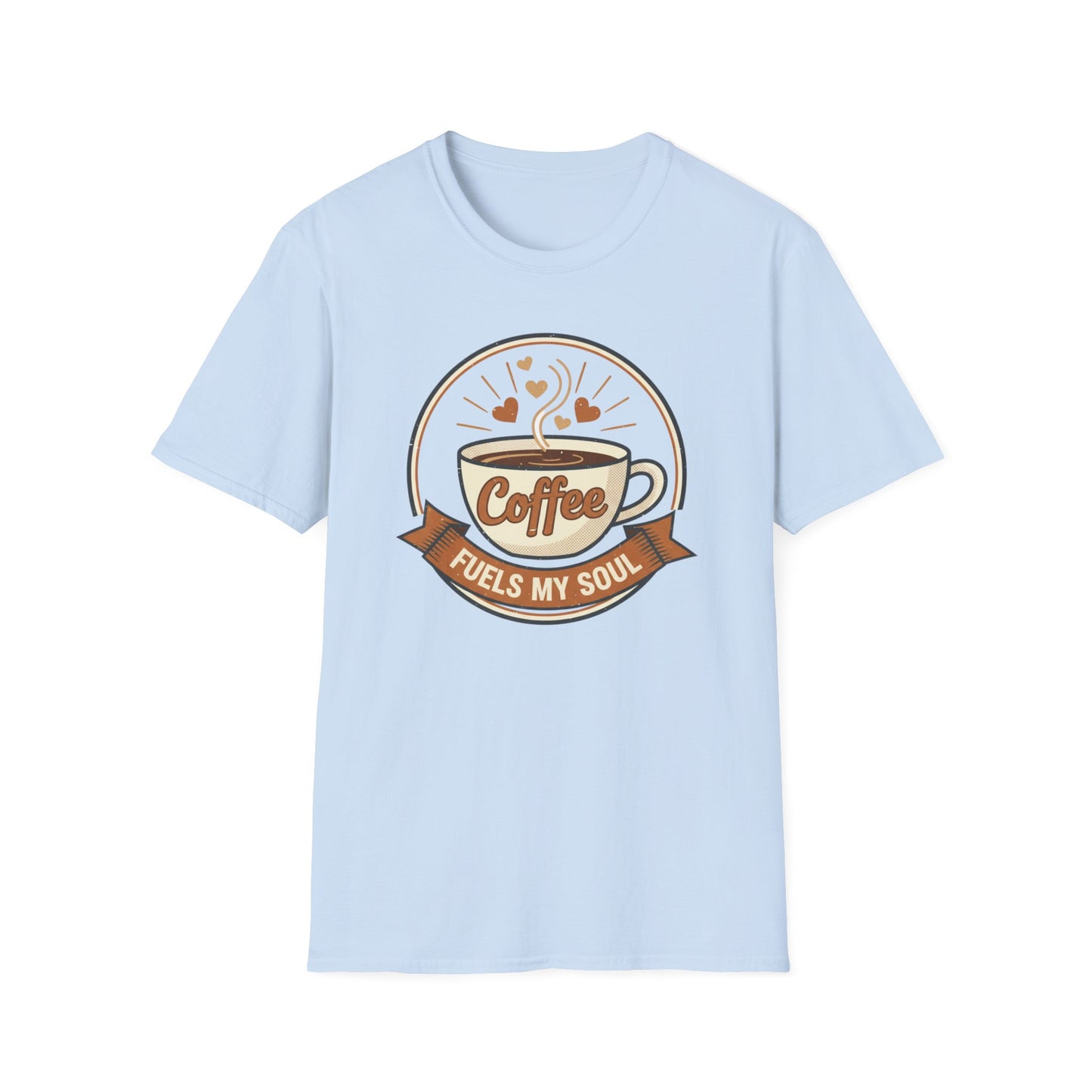 Coffee Fuels My Soul T-Shirt | Coffee Cup Tee, Cafe Lover Tee