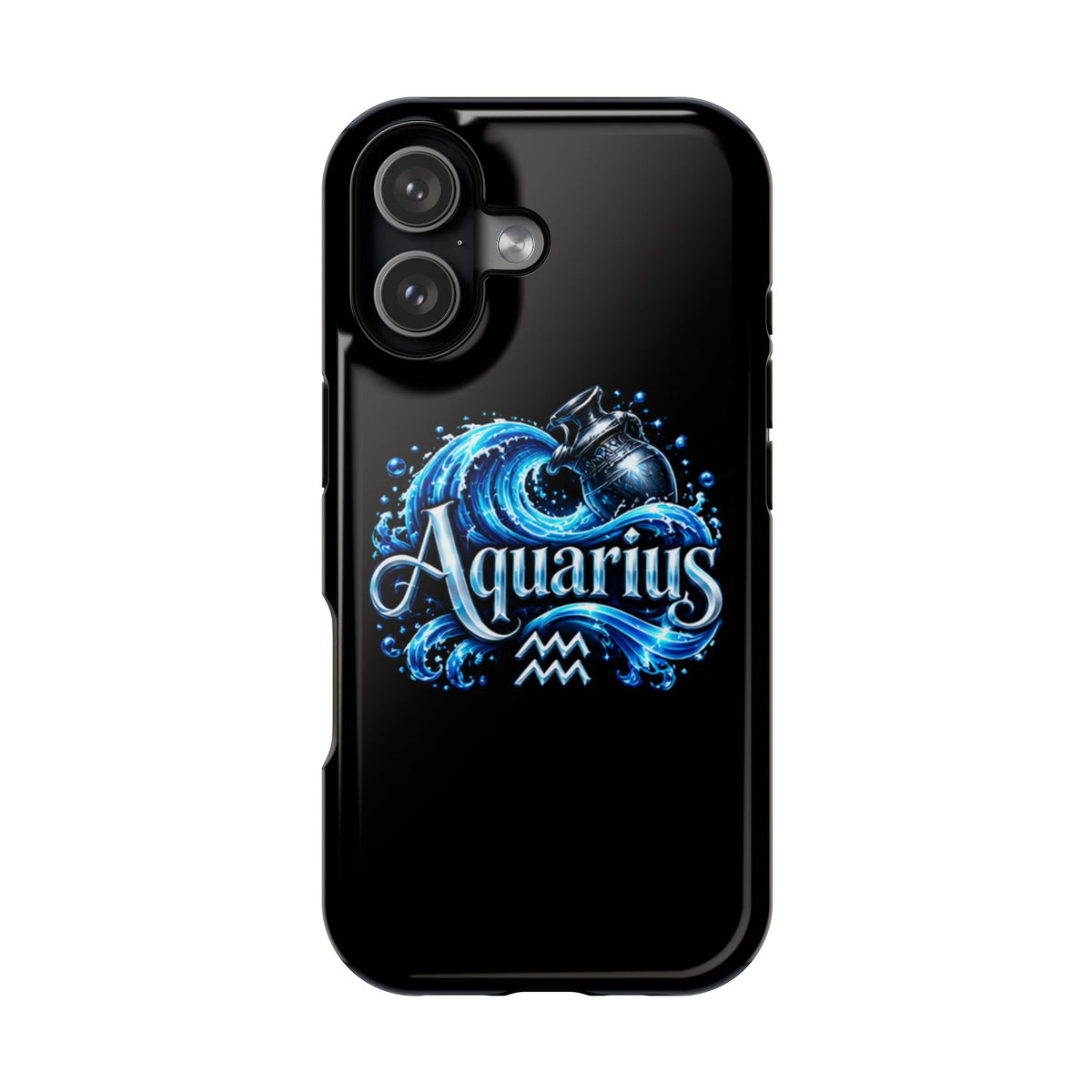 Aquarius Zodiac Magnetic Impact-Resistant Phone Case