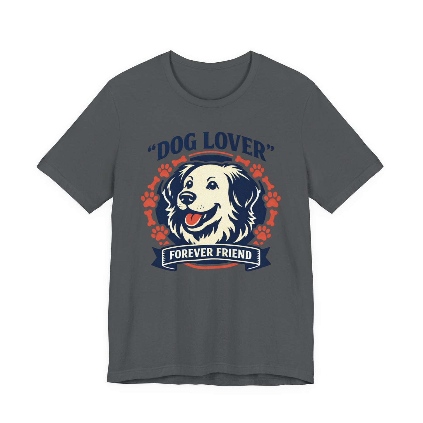 Dog Lover Tee — "Forever Friend" Graphic T‑Shirt