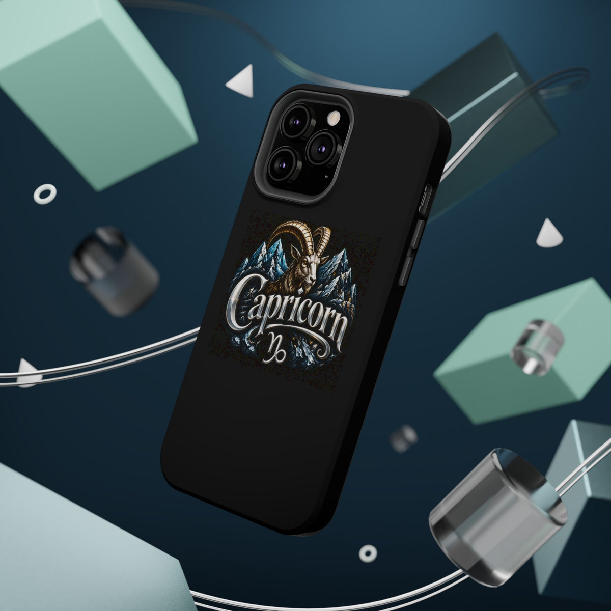Capricorn Magnetic Impact-Resistant Phone Case — Zodiac Goat Design