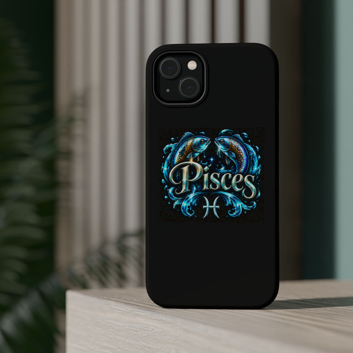 Pisces Magnetic Impact-Resistant Phone Case — Zodiac Fish Astrology Design