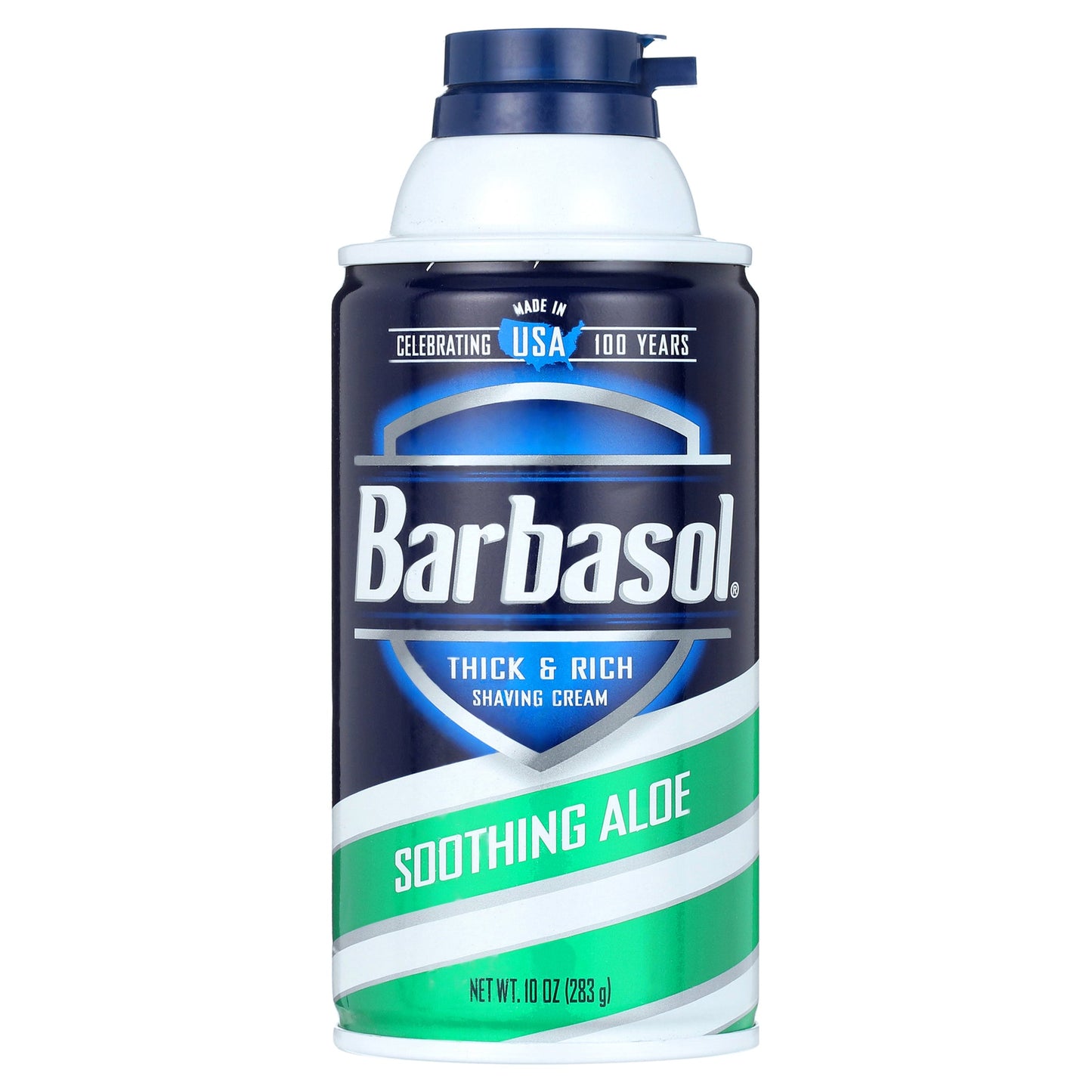 Barbasol Thick & Rich Soothing Aloe Shaving Cream 10 Oz