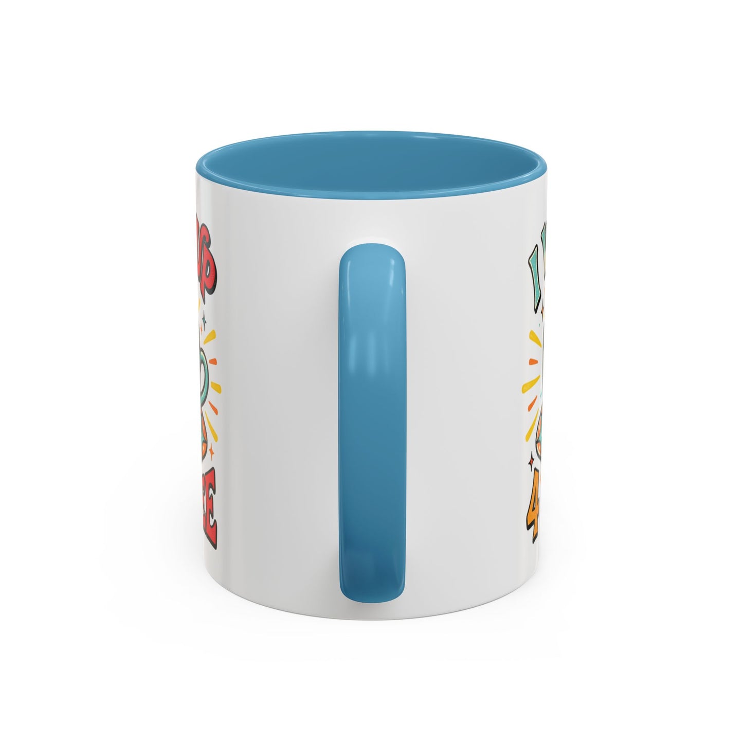 Coffee Mug — "I Wake Up 4 Coffee" Accent Ceramic Mug (11/15oz)