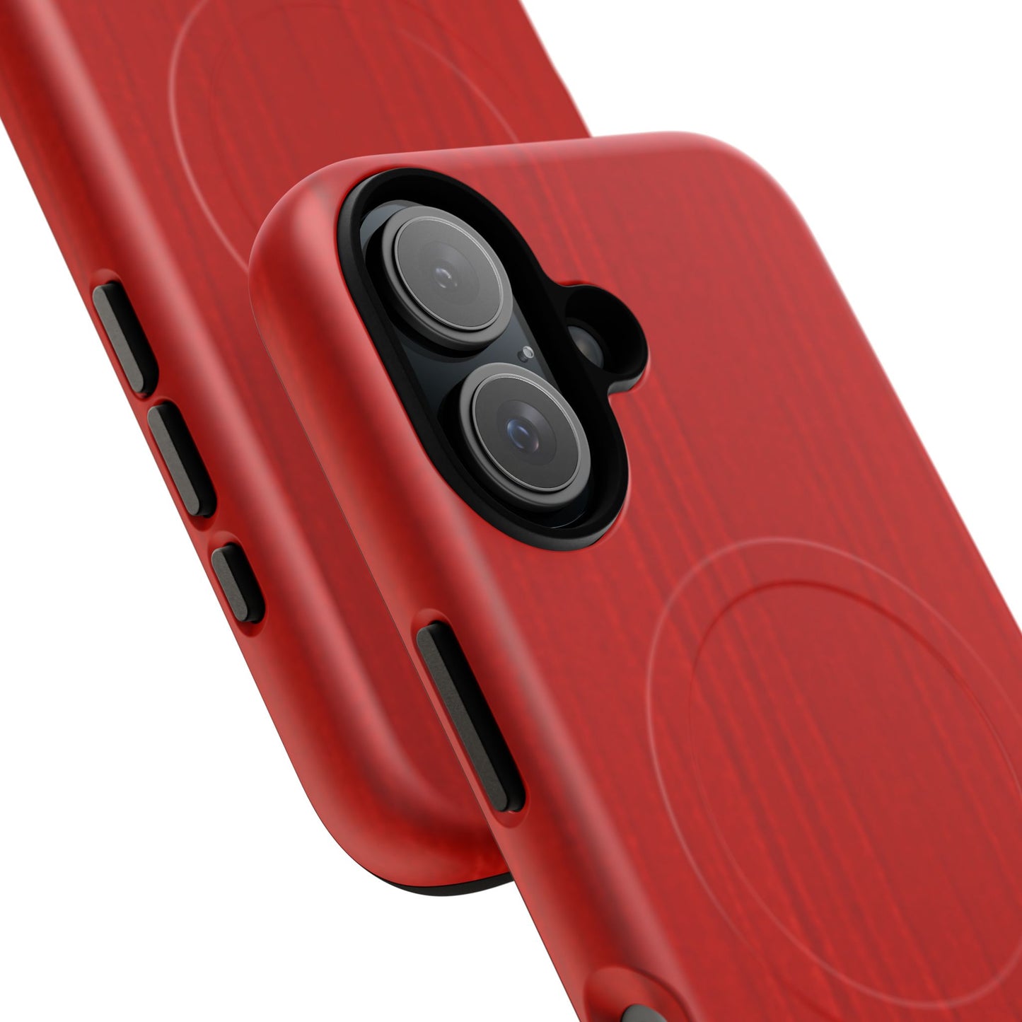 Red Magnetic Phone Case | Tough Magnetic Case, MagSafe Compatible