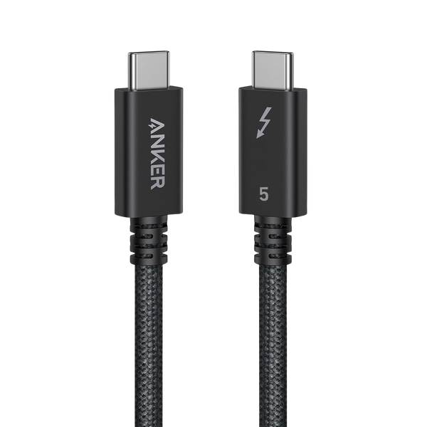 Anker Prime Thunderbolt 5 Cable (3.3 ft/1.7 ft, 80 Gbps, 240W)