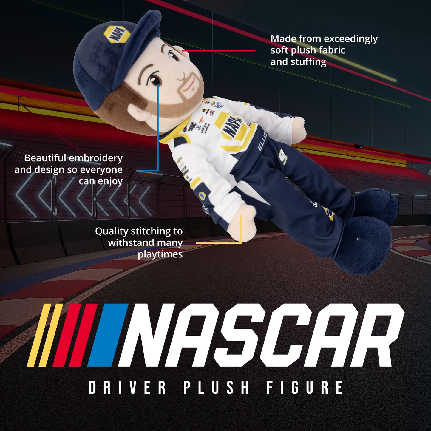NASCAR | Hendrick Motorsports Chase Elliot 14" Plush Figure