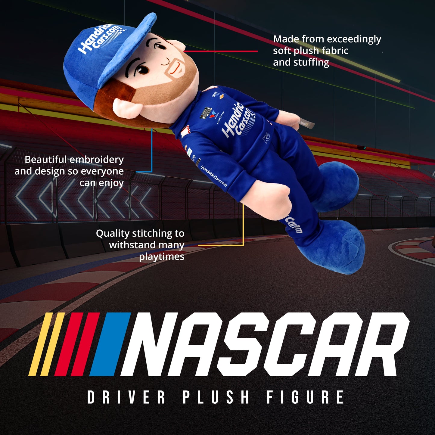 NASCAR | Hendrick Motorsports Kyle Larson 24" Plush Figure