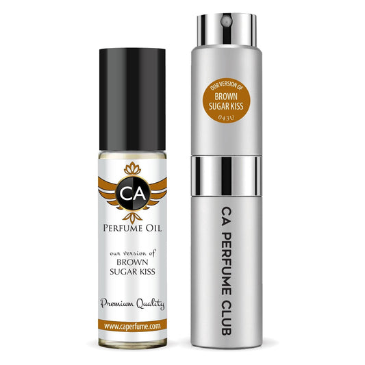 043- Brown Sugar Kiss LongWear System™ Fragrance Oil and Perfume Spray Bundle