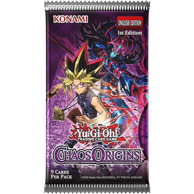 Yu-Gi-Oh! TCG Chaos Origins Booster Pack (1st Edition)