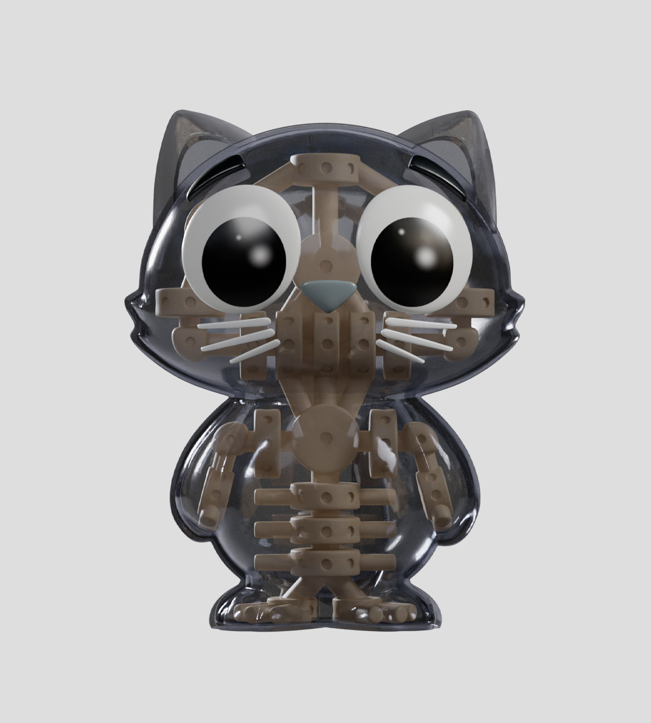 Catscans Bare Bones Blind Box - Charlie the Cat X-Ray Series by Kaleidos Creative