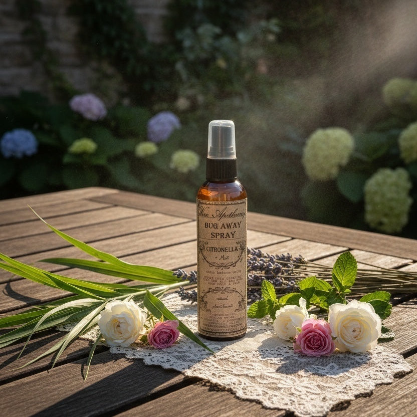 4oz Citronella + Mint Spray – Natural Cooling Bug Repellent