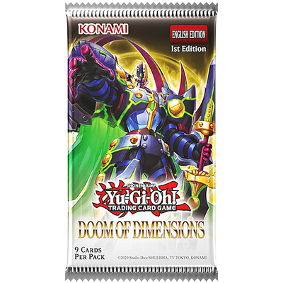 Yu-Gi-Oh! TCG Doom of Dimensions Booster Pack (1st Edition)
