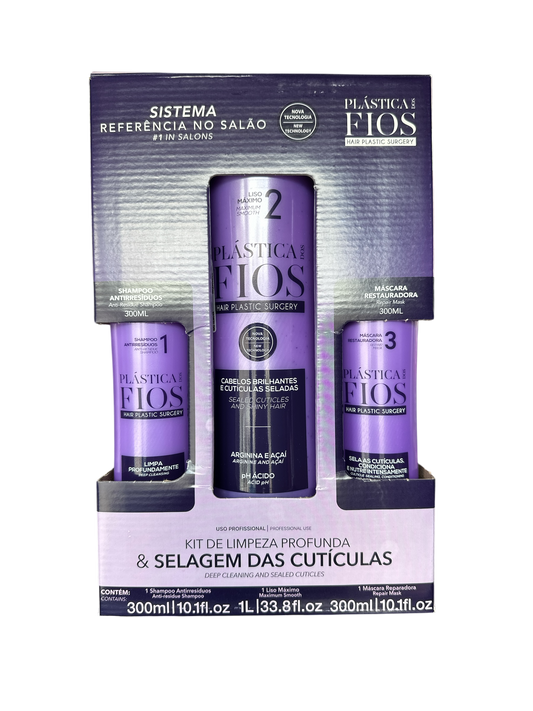 Cadiveu Plastica dos Fios Hair Plastic Surgery Kit