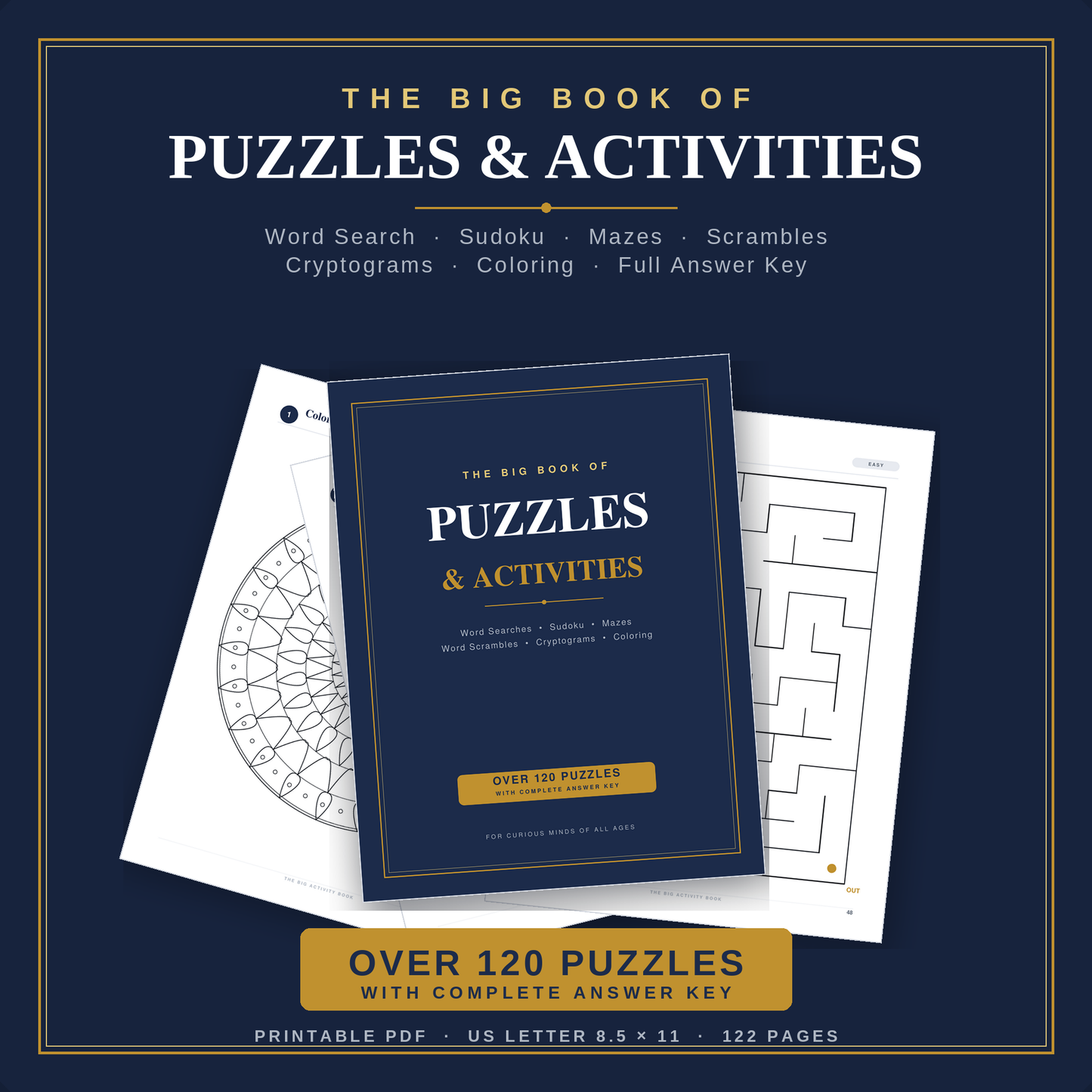THE BIG BOOK OF PUZZLES & ACTIVITIES