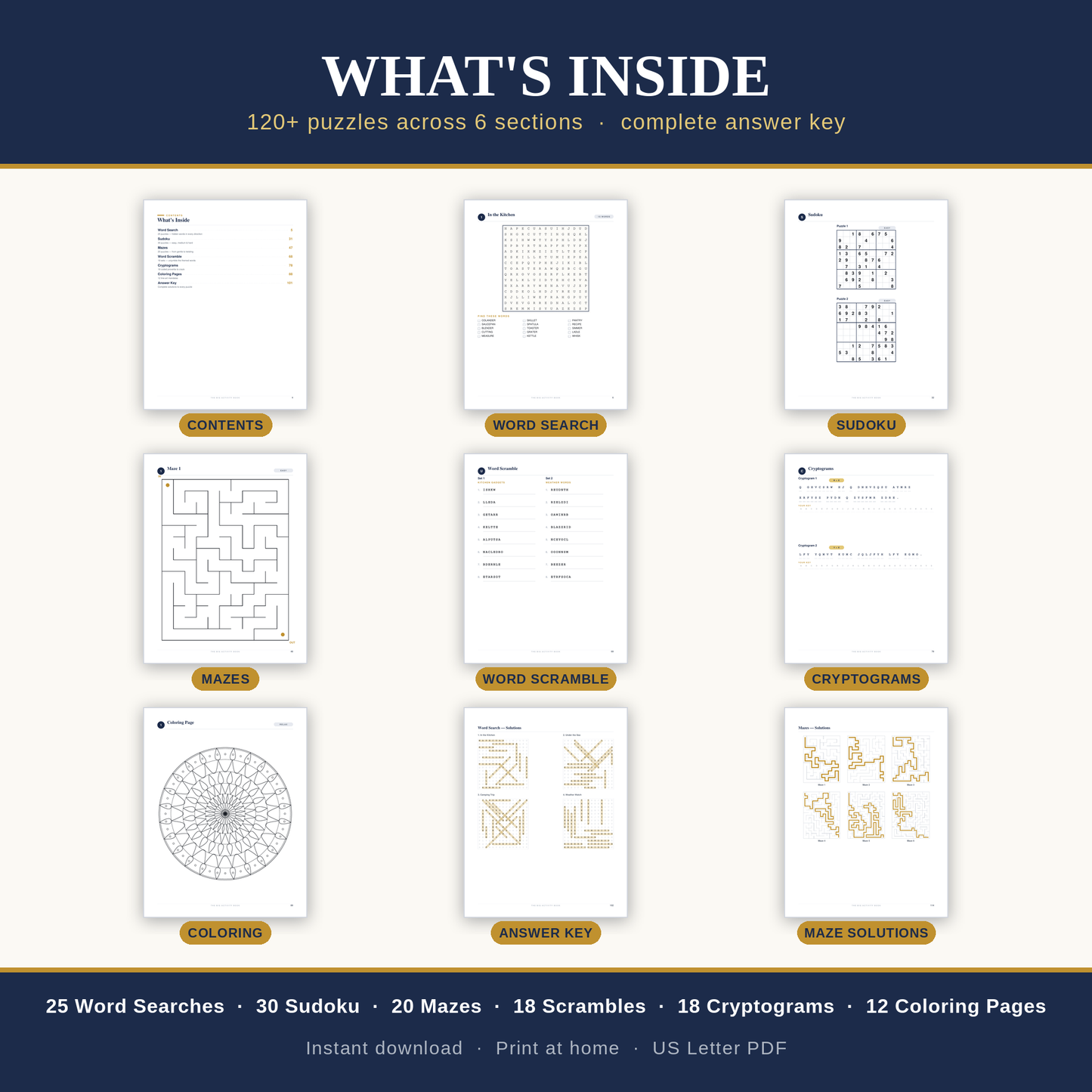 THE BIG BOOK OF PUZZLES & ACTIVITIES