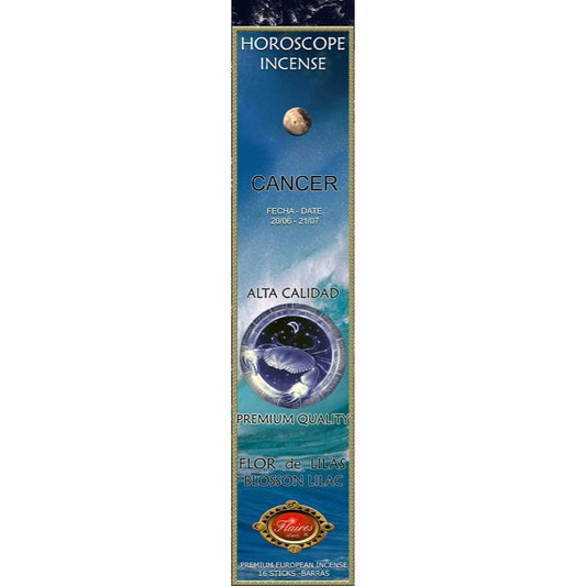 Horoscope Cancer Lilacs Sign Balancing Incense Sticks by Flaires - 3 PACK