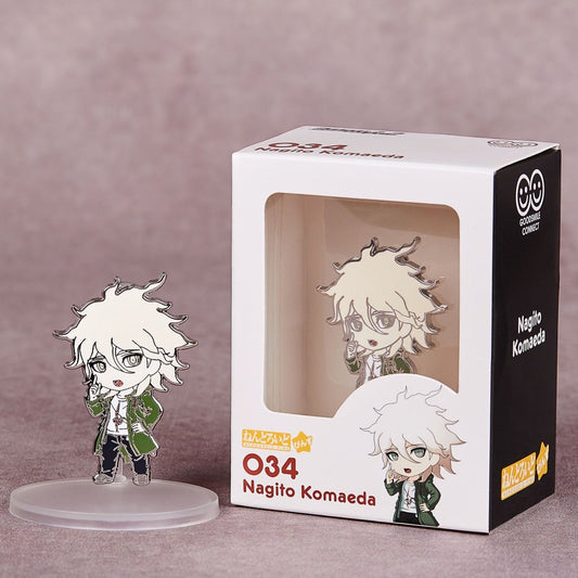 Danganronpa Nendoroid Pin Nagito Komaeda - Official Good Smile Connect Collectible
