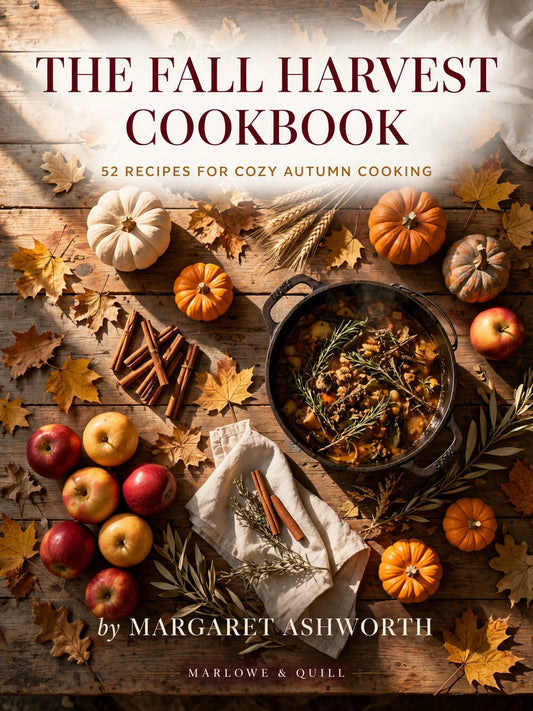 THE FALL HARVEST COOKBOOK 52 Recipes for Cozy Autumn Cooking