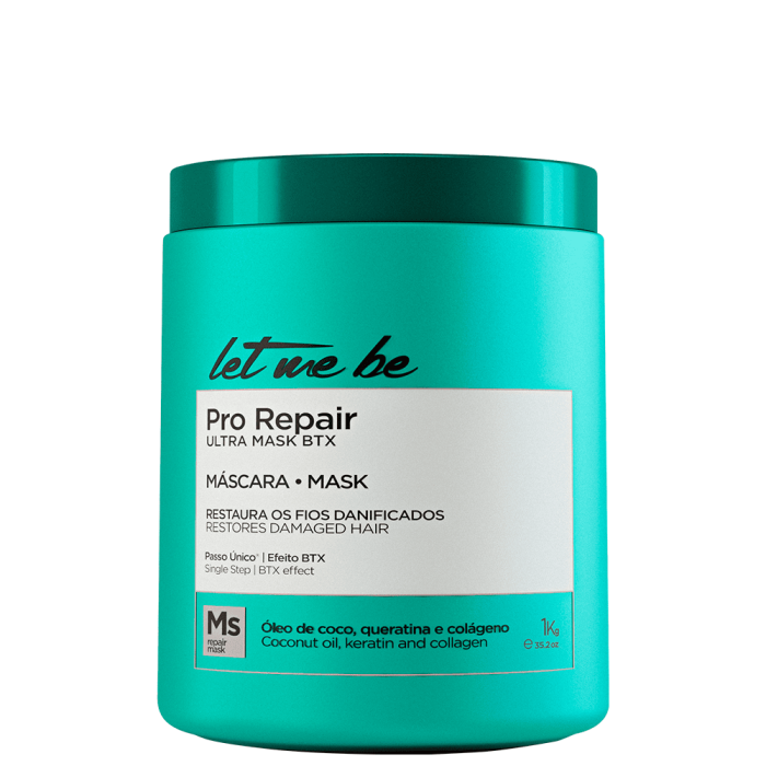 LET ME BE PRO REPAIR HAIR BTOX ULTRA MASK WITH KERATIN AND COLLAGEN 1 KG