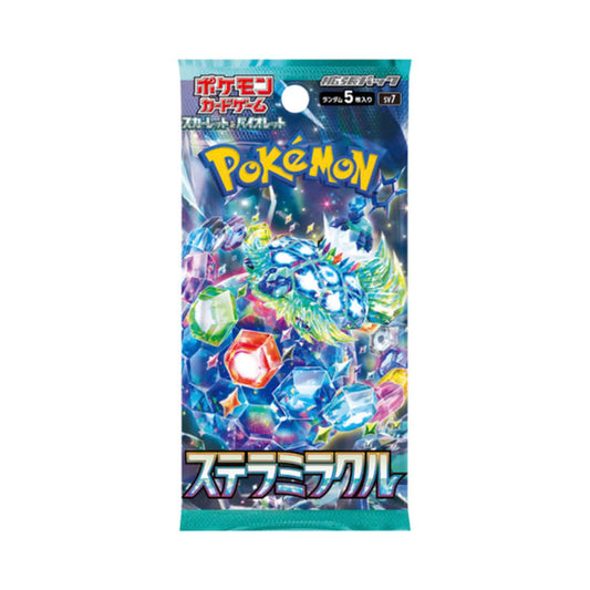 Pokemon Stellar Miracle SV7 Booster Pack - Japanese Scarlet & Violet TCG