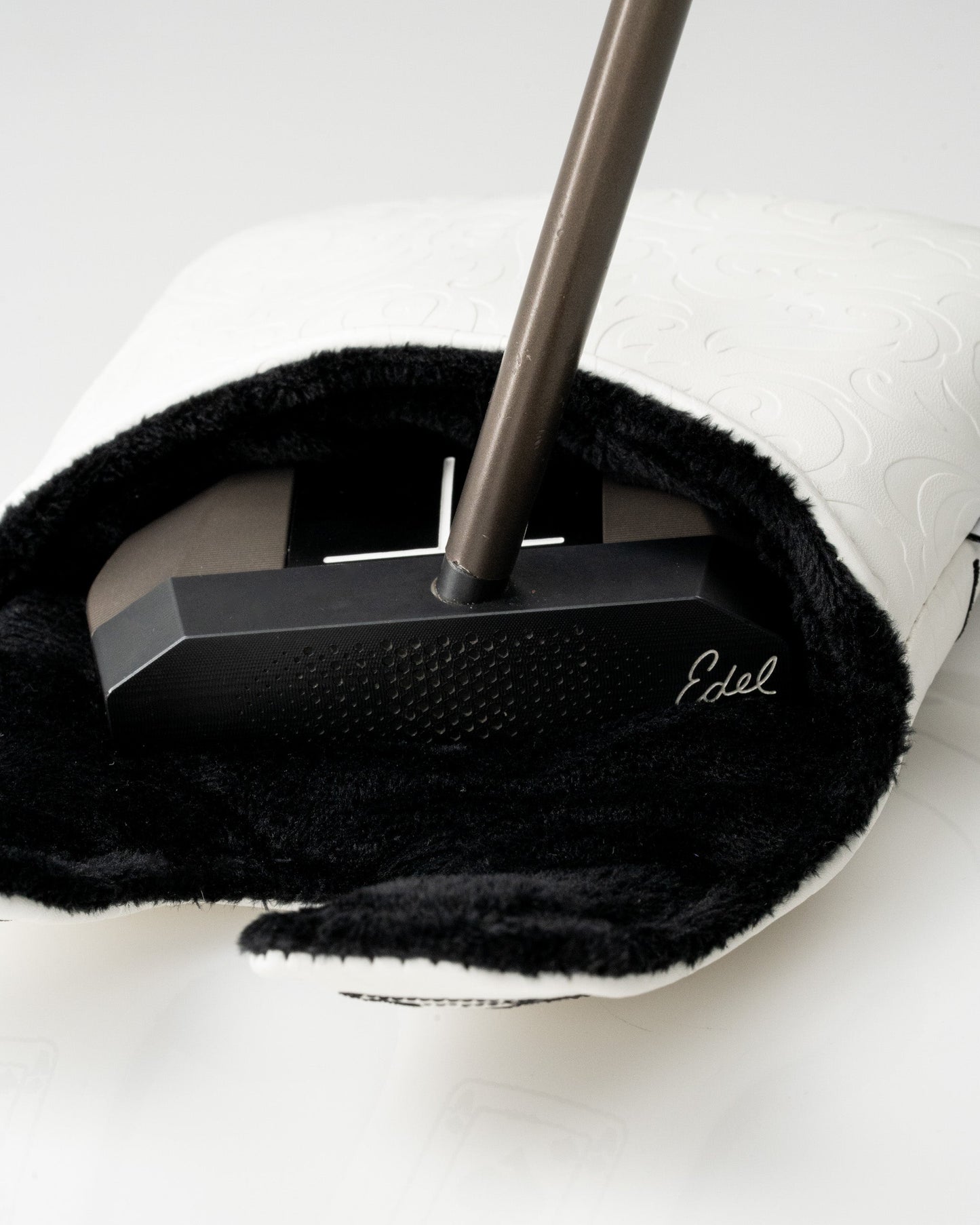White Out Ace of Spades - Center Shaft Mallet Putter Cover