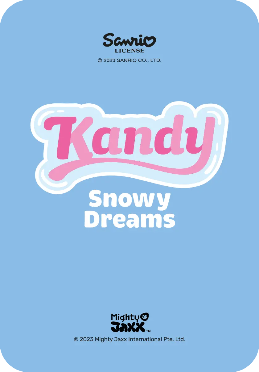 Kandy x Sanrio Snowy Dreams Blind Box - Hello Kitty Winter Series by Mighty Jaxx