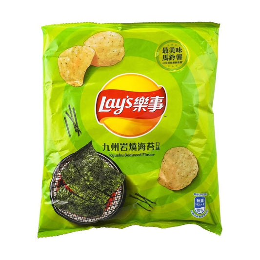 Lay's Potato Chips Kyushu Seaweed Flavor 34g - Japanese Import Snack